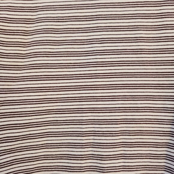 STUSSY Brown Striped Long Sleeve Turtleneck Tee - Picture 6 of 11